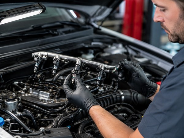 Automotive fuel system service